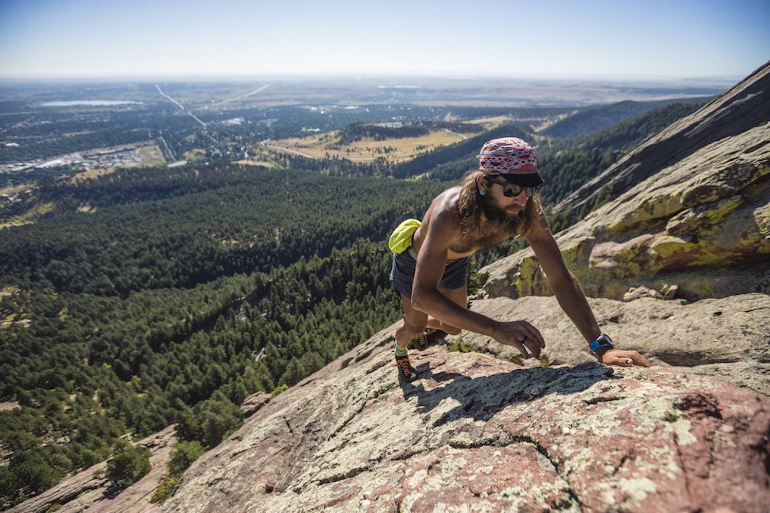 Ultraläufer Anton Krupicka für La Sportiva in den Dolomiten