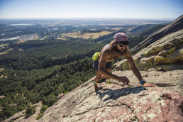 Ultraläufer Anton Krupicka für La Sportiva in den Dolomiten