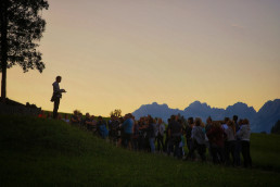 Olympiasieger Felix Gottwald in szenischer Natur