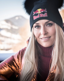 Lindsey Vonn of the United States of America poses for a photograph prior to the alpine ski worldcup in Kitzbuehel, Austria on January 24, 2020.