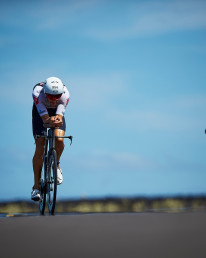 Ironman Weltmeister Jan Frodeno auf der Radstrecke