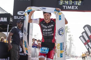 Ironman Weltmeister Jan Frodeno beim Ironman 70.3