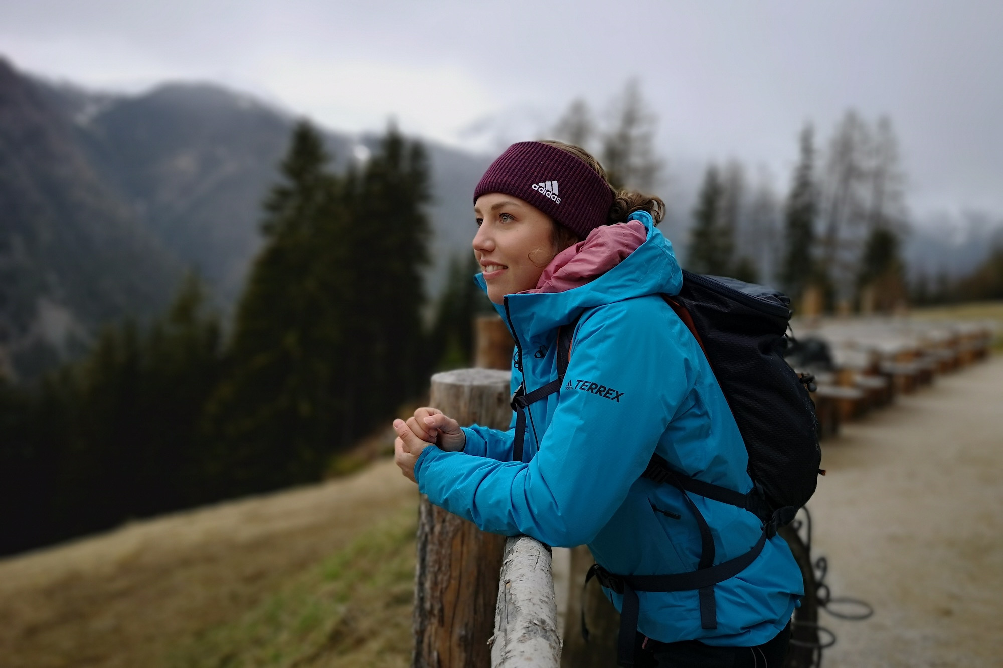 Laura Dahlmeier in den Bergen