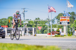 RAAM-Sieger Philipp Kaider beim Race Across America 2025 auf der Strecke